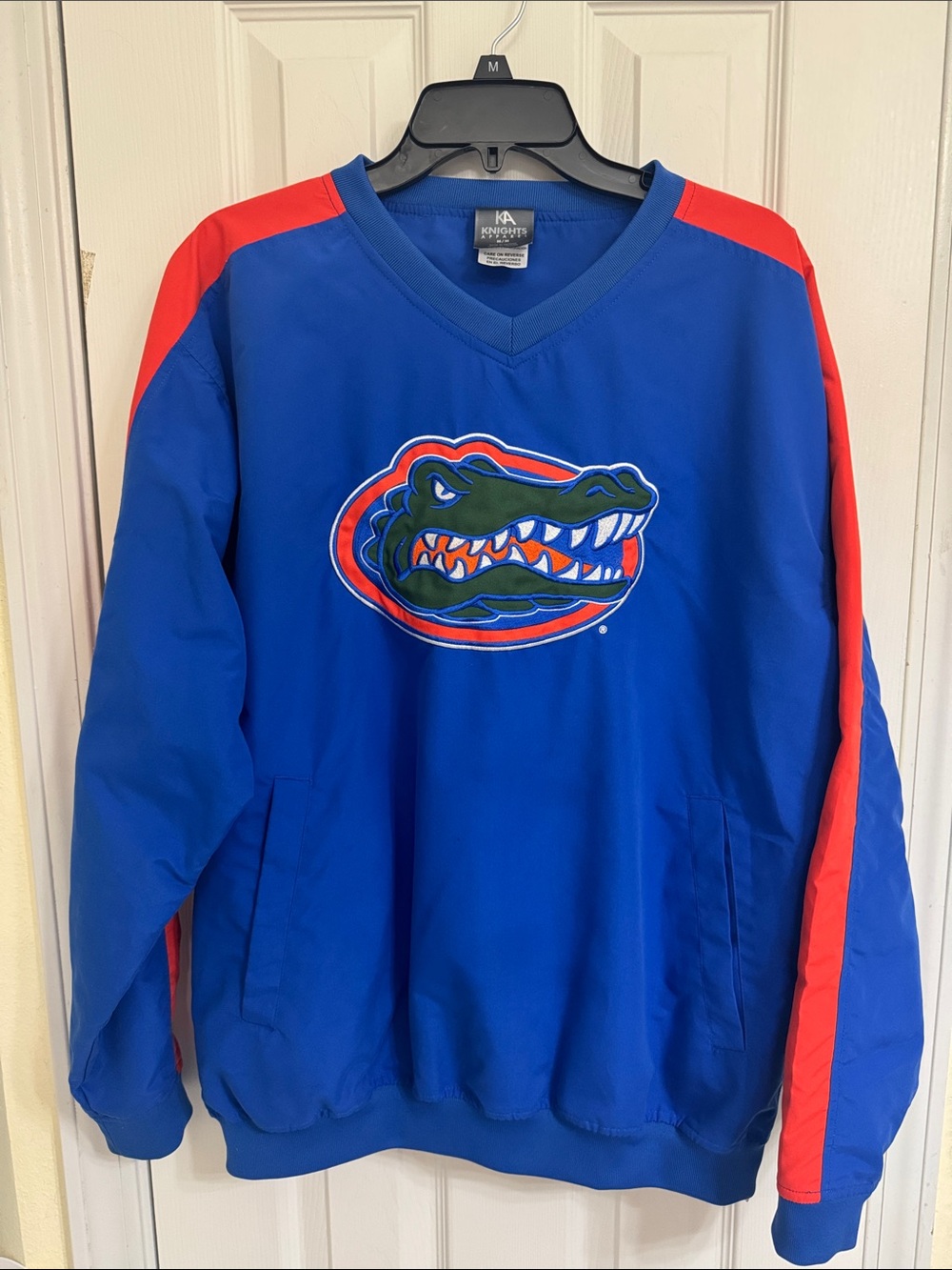 Knights Apparel Blue and Red University Gators Pullover Jacket